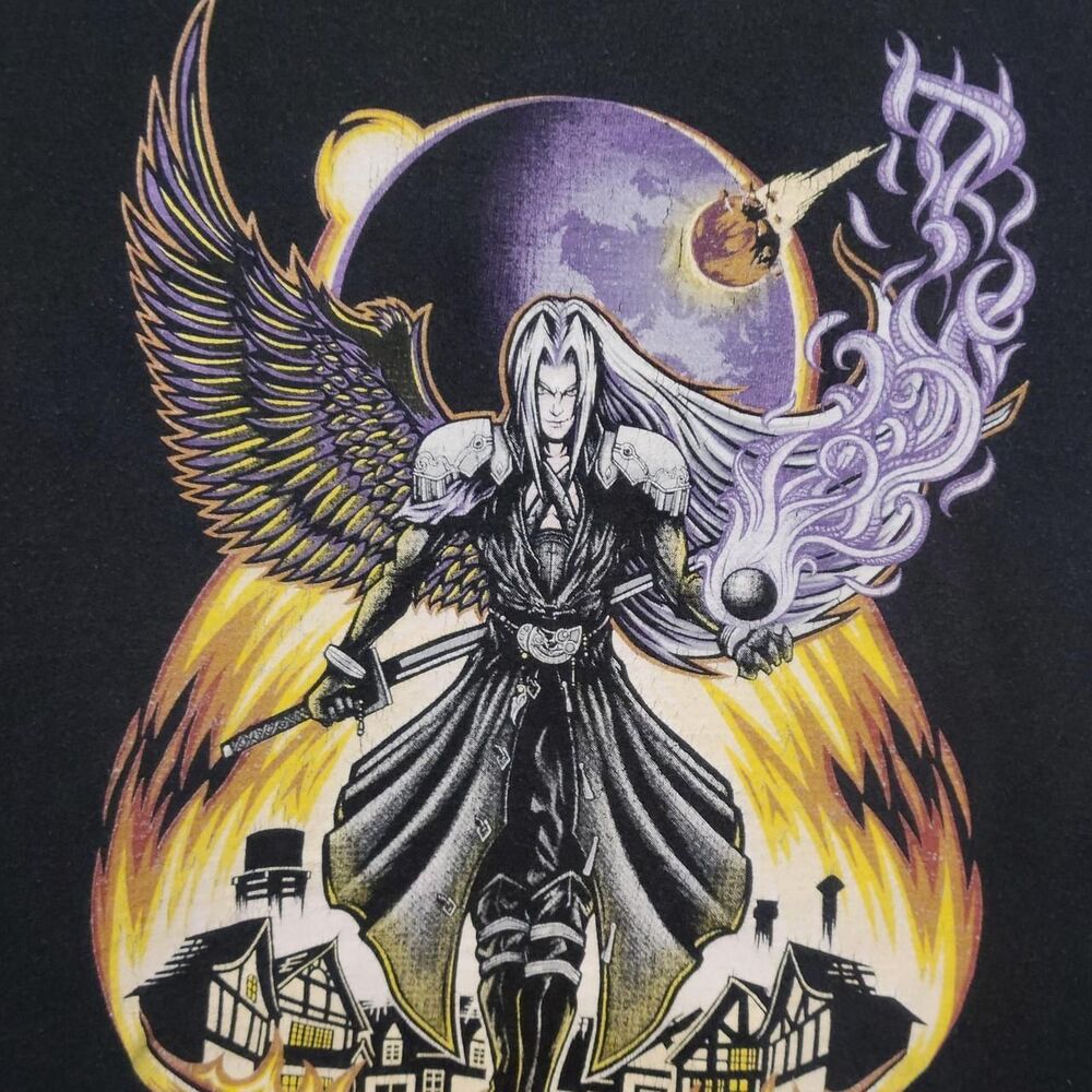 Final Fantasy Sephiroth "One-Winged Angel" Graphic Tee